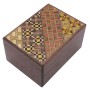 Caixa Puzzle Japonesa Yosegi 3 Sun 12 Passos - Oka Craft