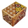 Caixa Puzzle Japonesa Yosegi 1 Sun Mame 18 Passos Oka Craft - 1