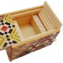 Caixa Puzzle Japonesa Yosegi 1 Sun Mame 18 Passos Oka Craft - 4