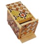 Caixa Puzzle Japonesa Yosegi 1 Sun Mame 18 Passos Oka Craft - 6