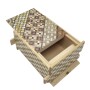 Caixa Puzzle Japonesa Yosegi Creative 4 Sun 18 Passos - Yosegi