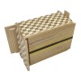 Caixa Puzzle Japonesa Yosegi Creative 4 Sun 18 Passos - Yosegi