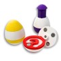 Set de Mini quebra-cabeças Ovos de Páscoa (Coleção 3D) Kubekings - 2