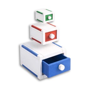 Gavetas Aninhadas - Conjunto de 3 Quebra-cabeças em 1 Kubekings - 1