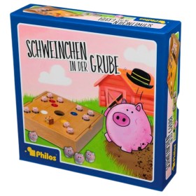 Jogo de Tabuleiro Philos O Porquinho no Buraco Philos - 1