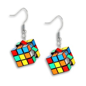 Brincos Cubo de Rubik 3x3 - 1