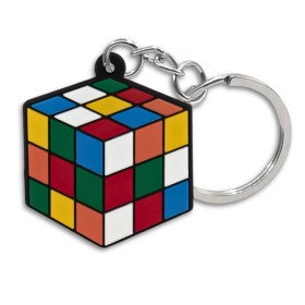 Chaveiro Cubo Mágico 3x3 de Borracha - 1
