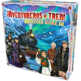 ¡Aventureros al Tren! Aurora Boreal - Jogo de Tabuleiro Asmodee Asmodée - 1