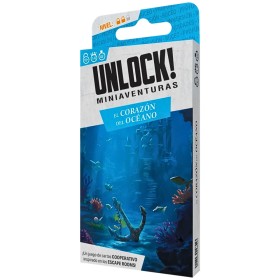 Unlock! Miniaventuras: O Coração do Oceano - Escape Room Asmodee Asmodée - 1