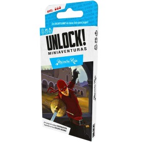 Unlock! Miniaventuras: Máscara Vermelha - Escape Room Asmodee Asmodée - 1