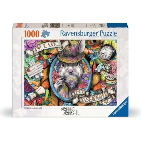 Puzzle Ravensburger Fashionably Late de 1000 Peças Ravensburger - 1