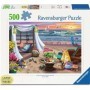 Puzzle Ravensburger Tarde na Praia de 500 Peças Ravensburger - 1