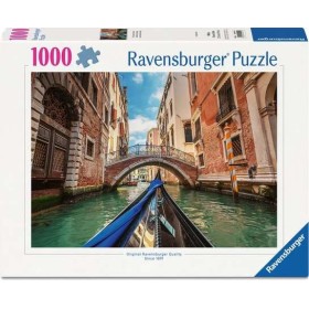 Puzzle Ravensburger Os Canais de Veneza de 1000 Peças Ravensburger - 1