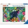 Puzzle Ravensburger Pantera na Selva de Flores de 3000 Peças Ravensburger - 1