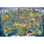 Puzzle Ravensburger Mapa-Mundo Ilustrado de 5000 Peças Ravensburger - 2