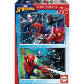 Puzzle Educa Spider-Man de 2 x 100 Peças Puzzles Educa - 1