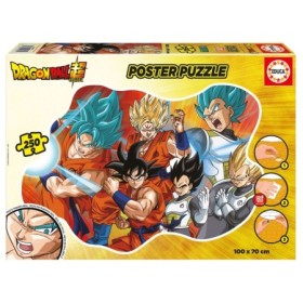 Puzzle Educa Dragon Ball Poster de 250 Peças Puzzles Educa - 1