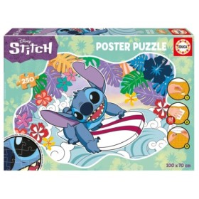 Puzzle Educa Stitch Poster 250 Peças Puzzles Educa - 1