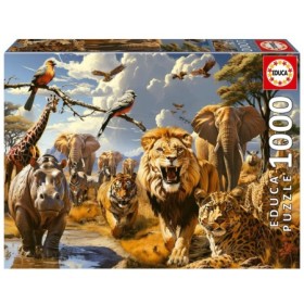 Puzzle Educa Animais Selvagens de 1000 Peças Puzzles Educa - 1