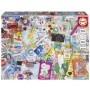 Puzzle Educa Collage de Viagens de 1000 Peças Puzzles Educa - 1