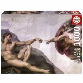 Puzzle Educa A Criação de Adão (Miguel Ângelo) de 1000 Peças Puzzles Educa - 1