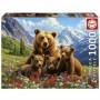 Puzzle Educa Ursos Grizzly do Canadá de 1000 Peças Puzzles Educa - 1