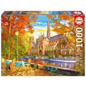 Puzzle Educa Outono em Notre Dame de 1000 Peças Puzzles Educa - 1