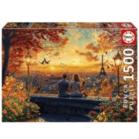 Puzzle Educa Apaixonados em Paris de 1500 Peças Puzzles Educa - 1