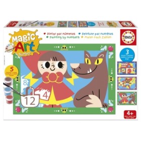 Conjunto de Pintura por Números Educa Magic Art Contos Clássicos (4+) Puzzles Educa - 1