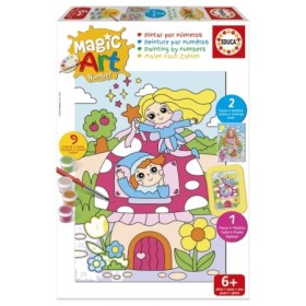 Conjunto de Pintura por Números Educa Magic Art Fantasy (6+) Puzzles Educa - 1