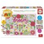 Conjunto de Pintura por Números Educa Magic Art Flores (9+) Puzzles Educa - 1