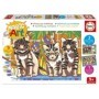 Conjunto Pintura por Números Educa Magic Art Gatos e Cães (9+) Puzzles Educa - 1