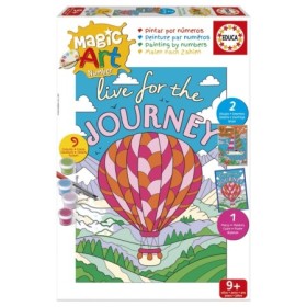 Set de Pintura por Números Educa Magic Art Veículos (9+) Puzzles Educa - 1
