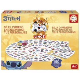 Jogo de Tabuleiro Educa Lince Stitch 150 Imagens Puzzles Educa - 1