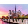 Puzzle Ravensburger Notre Dame ao Pôr do Sol de 1500 Peças Ravensburger - 1