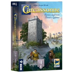 Carcassonne Expansão 4: Torres e Ladrões - Devir Devir - 1