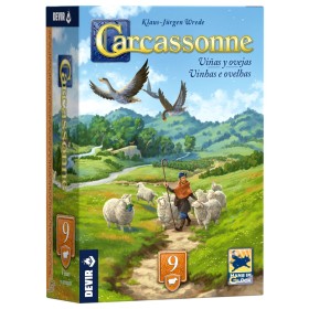 Carcassonne Expansão 9: Vinhas e Ovelhas - Devir Devir - 1