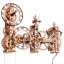 Relógio de Parede Steampunk - Puzzle 3D de Madeira Wooden City Wooden City - 2