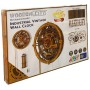 Relógio de Parede Industrial Vintage - Puzzle 3D de Madeira Wooden City Wooden City - 1