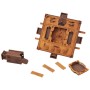 Pirâmide Maia - Caixa Secreta Escape Room 3D em Madeira Wooden City Wooden City - 3