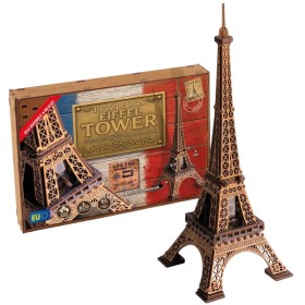 Torre Eiffel - Caixa Secreta Escape Room 3D de Madeira Wooden City Wooden City - 1