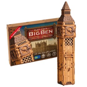 Big Ben - Caixa Secreta Escape Room 3D em Madeira Wooden City Wooden City - 1