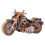 Moto Cruiser Edição Limitada - Maquete Mecânica 3D de Madeira Wooden City Wooden City - 2
