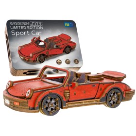 Carro Desportivo Edição Limitada - Maquete Mecânica 3D em Madeira Wooden City Wooden City - 1