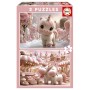 Puzzle Educa Unicórnios Doces de 2 x 48 Peças Puzzles Educa - 3