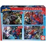 Puzzle Educa Multi 4 do Spider-Man com 50+80+100+150 Peças Puzzles Educa - 1