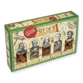 Great Minds - Conjunto de 5 quebra-cabeças Original