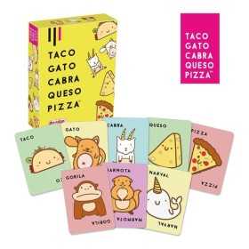 Taco Gato Cabra Queso Pizza - Jogo de cartas rápido (edição espanhola) Lúdilo - 1