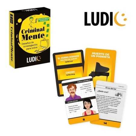 Criminalmente - Jogo de cartas de investigação Lúdilo - 1