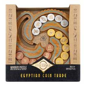 Egyptian Coin Trade - Quebra-cabeças de Moedas de Madeira Project Genius Project Genius - 1